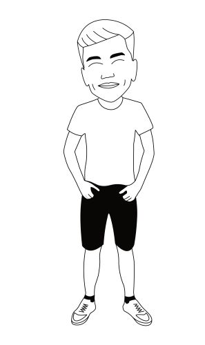 Auf dem Bild sieht man eine Karikatur.