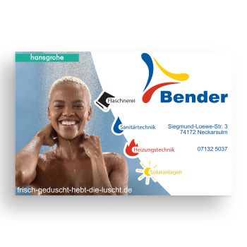 Anzeige Bender Flaschnerei