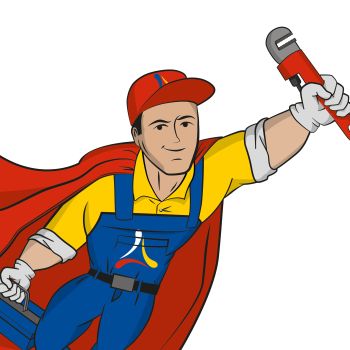 Illustration einer Comicfigur 