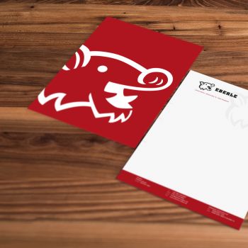 Mockup Briefpapier von Eberle