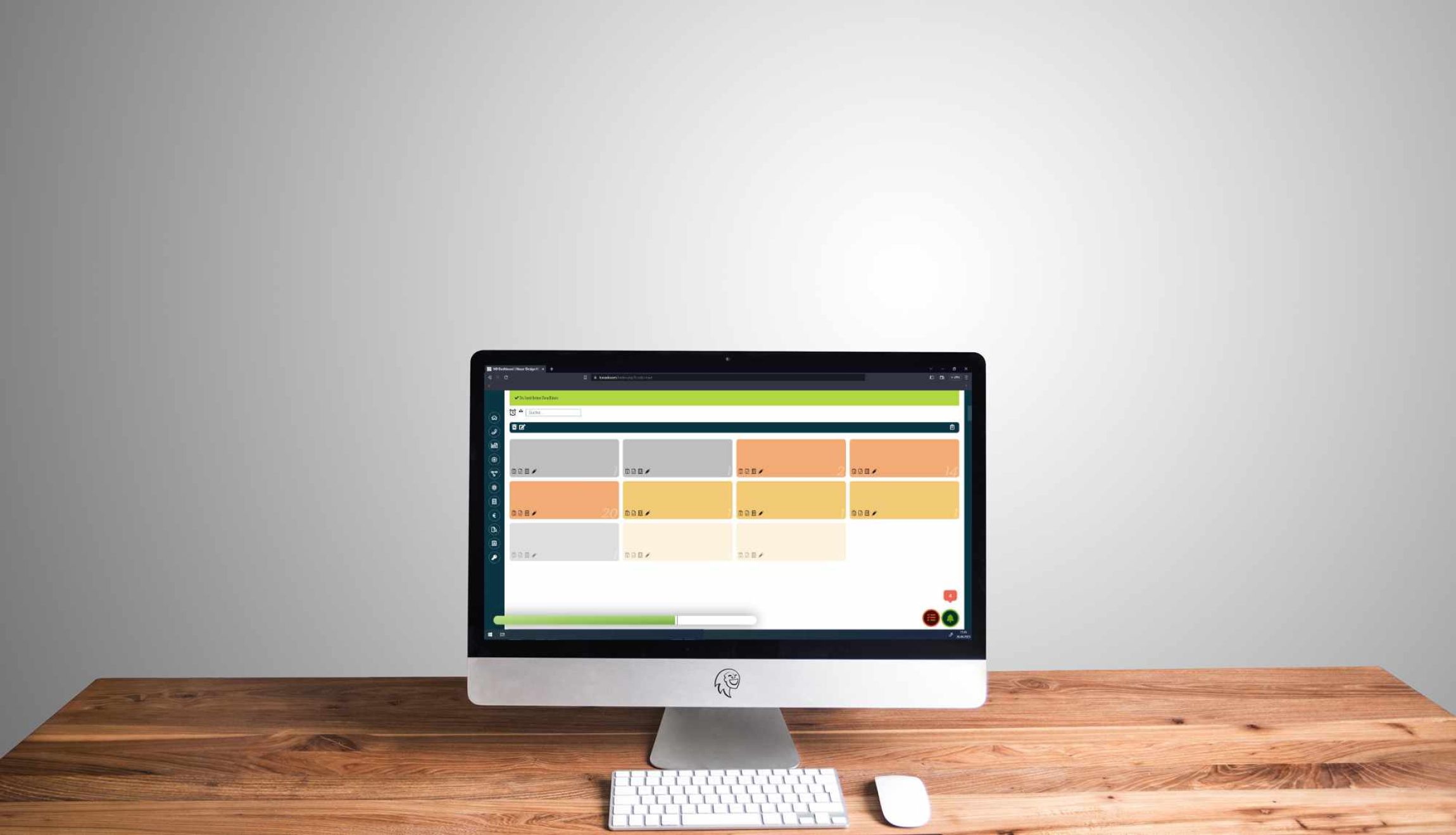 Mockup Webapp Tonado