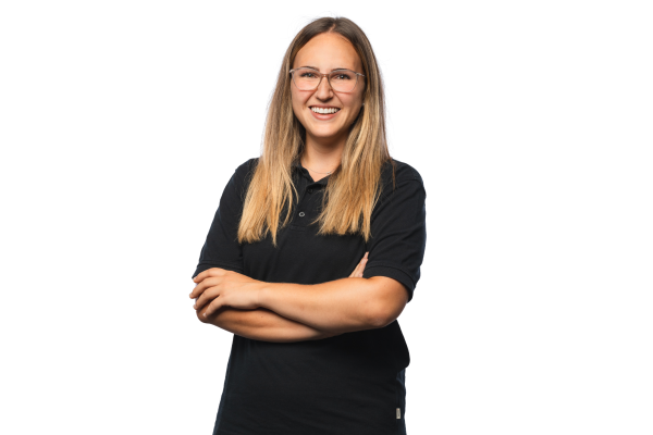 Portrait einer Mitarbeiterin von Dietle